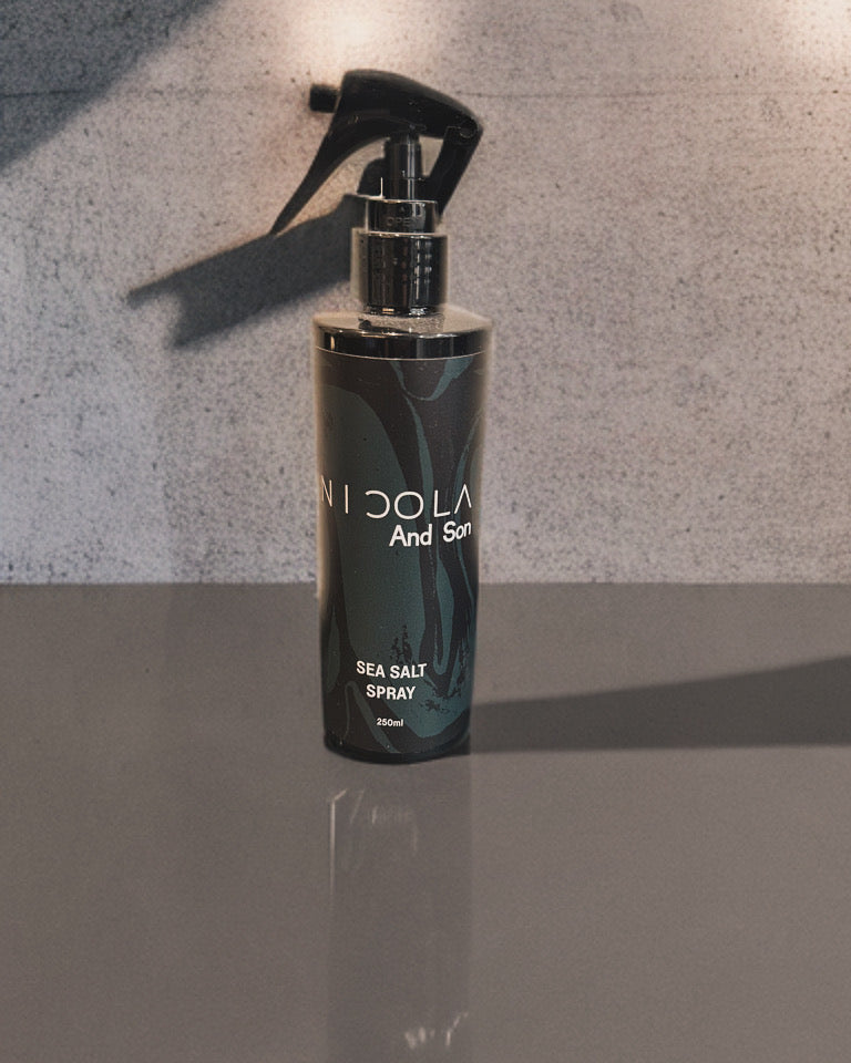 Eau de sel cheveux
